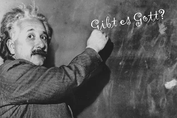 Glaubte Einstein an Gott?
