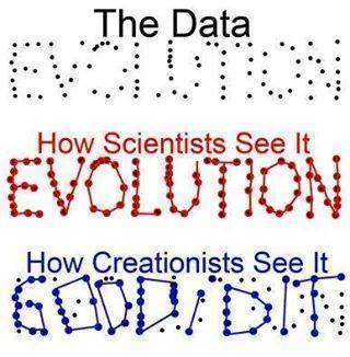 Kreationismus Dateninterpretation
