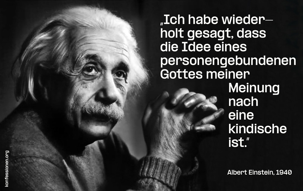 Glaubte Einstein an Gott?