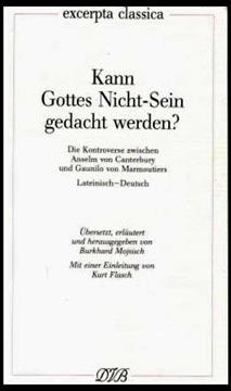 Die Kontroverse zwischen Anselm und Gaunilo