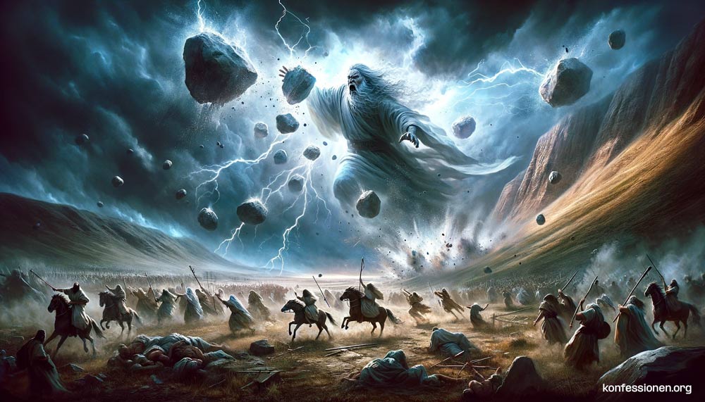 Völkermord Bibel Schlacht bei Gibeon