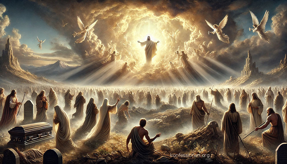 Auferstehung der Toten während der Parusie