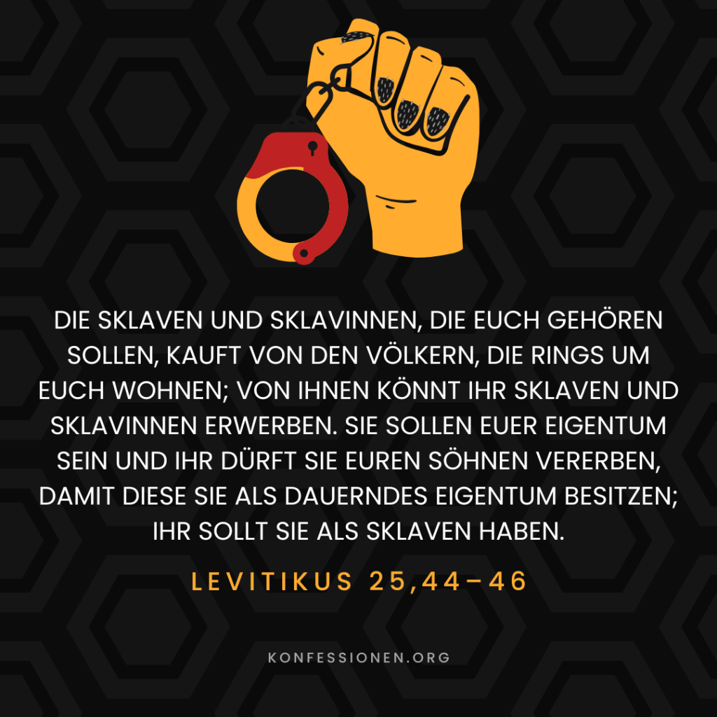 Altes Testament Sklaverei