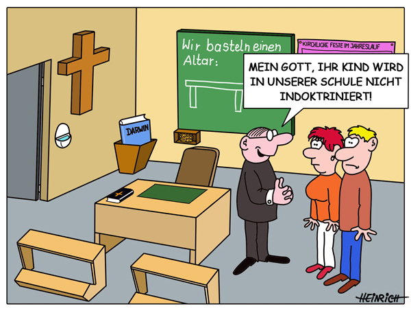 Karikatur Religion & Kirche