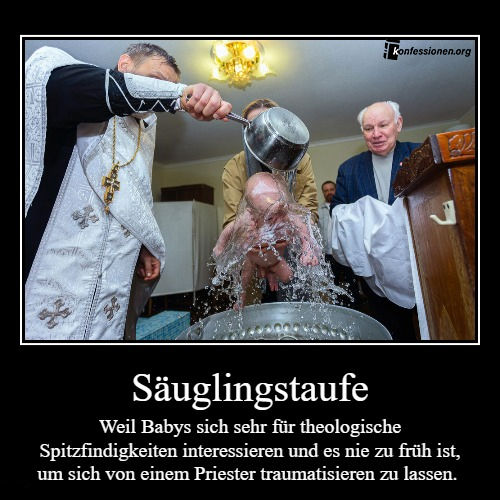 Sakrament Taufe Kindertaufe