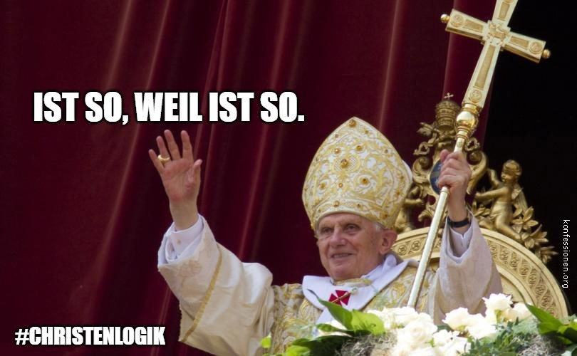 Meme Atheismus Zirkelschluss Religion
