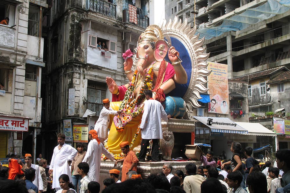 Ganesh Chaturthi: ein Elefantengott feiert