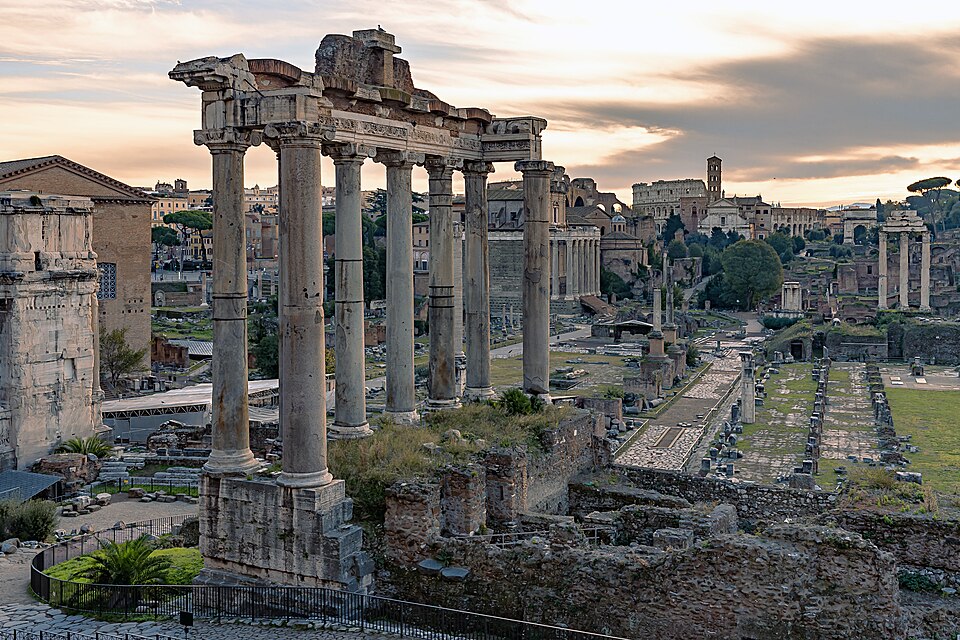 Tempel des Saturn / Ursprung Weihnachten