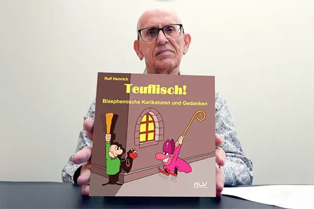 Neue Karikaturen von Rolf Heinrich: zornige Zeichnungen